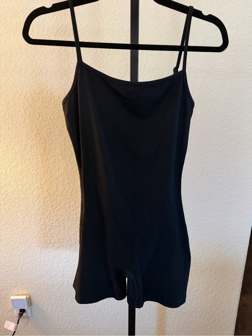 Garage Black Spaghetti-Strap Romper
